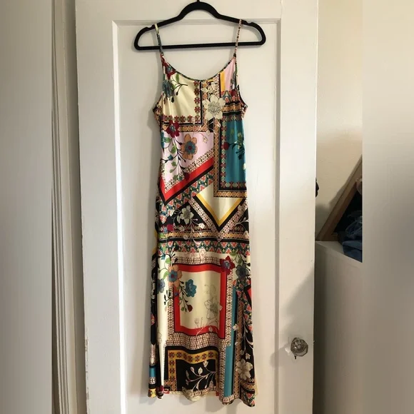 Twin Bandana Slip Dress - Picture 3 of 5